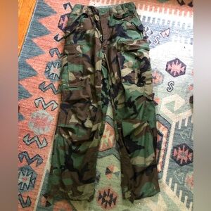 Vintage Army Camo Pants